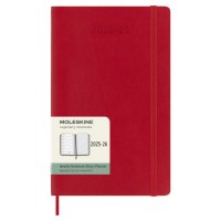 AGENDA 18M 2025-2026 SEMANAL L (13 X 21 CM) ROJO TAPA BLANDA MOLESKINE DSF218WN3Y26 (Espera 4 dias) en Huesoi
