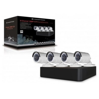 KIT VIDEOVIGILANCIA 1080P LEVEL ONE DSK-4001 4 CANALES en Huesoi