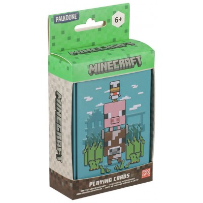 BARAJA DE NAIPES MINECRAFT EN CAJA METÁLICA PALADONE REDSTRING PP13379MCF (Espera 4 dias) en Huesoi