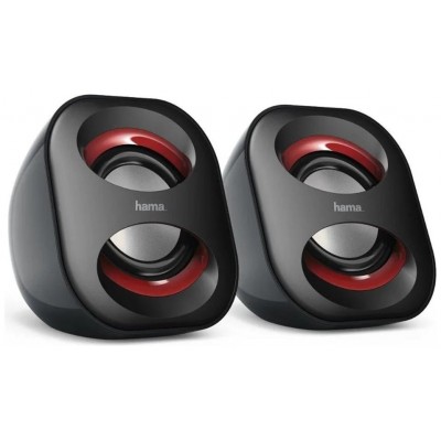 ALTAVOCES 2.0 HAMA SONIC MOBIL 183 JACK 3.5mm en Huesoi
