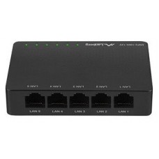 SWITCH LANBERG 5 PUERTOS GIGABIT RJ45 ETHERNET en Huesoi