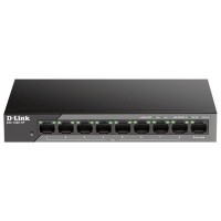 SWITCH NO GESTIONABLE D-LINK DSS-100E-9P POE (130W en Huesoi