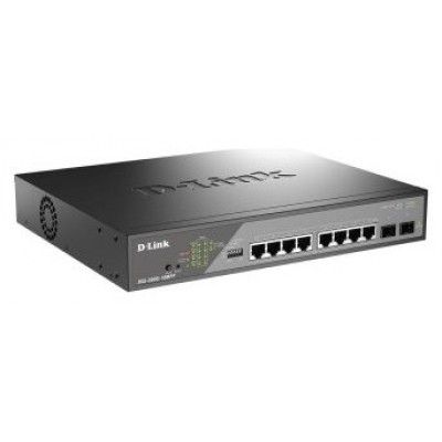 SWITCH GESTIONABLE D-LINK DSS-200G-10MPP/E POE+ POE++ en Huesoi