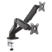 AISENS - SOPORTE DE MESA PRO CONTRAPESO GIRATORIO E INCLINABLE PARA MONITOR/TV 6,5KG (3 PIVOTES, 2 B en Huesoi