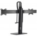 AISENS - SOPORTE DE MESA PRO CONTRAPESO GIRATORIO E INCLINABLE PARA 2 MONITORES 6KG DE 17-27, NEGRO en Huesoi