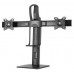 AISENS - SOPORTE DE MESA PRO CONTRAPESO GIRATORIO E INCLINABLE PARA 2 MONITORES 6KG DE 17-27, NEGRO en Huesoi