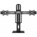 AISENS - SOPORTE DE MESA PRO CONTRAPESO GIRATORIO E INCLINABLE PARA 2 MONITORES 6KG DE 17-27, NEGRO en Huesoi