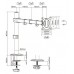 SOPORTE AISENS DT32TSR-147 en Huesoi