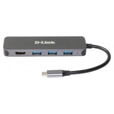 D-LINK DOCKING STATION USB-C 5 EN 1 CON HDMI/SUMINISTRO ELECTRICO (Espera 4 dias) en Huesoi