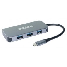 HUB USB-C D-LINK 6 EN 1 (HDMI 3USB3.0 LAN 1USB-C) en Huesoi