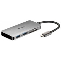 DOCKING USB-C D-LINK DUB-M610 A 1xHDMI 4K 2xUSB-A 3.0 en Huesoi