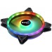 VENTILADOR INT. AEROCOOL DUO ARGB 140mm ANILLO LED en Huesoi