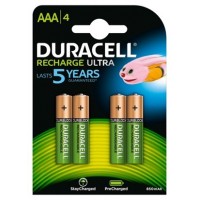 Duracell Pila Recargable HR03 AAA 900mAh Blister*4 en Huesoi