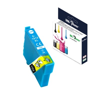 CARTUCHO COMP. EPSON E-1812 (18XL) CYAN C13T18124010 en Huesoi