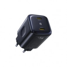 OS-BASEUS PICOGO AN13 FAST CHARGER 2C 45W EU COSMIC BLACK (Espera 4 dias) en Huesoi