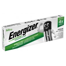 PACK 10 PILAS RECARGABLES POWER PLUS NH15 - HR6 AA 2000mAh 1,2V ENERGIZER E300626804 (Espera 4 dias) en Huesoi