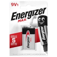 Energizer Max – 9V Batería de un solo uso Alcalino (Espera 4 dias) en Huesoi