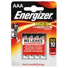 BLISTER 4 PILAS MAX TIPO LR03 (AAA) ENERGIZER E301532000 (Espera 4 dias) en Huesoi