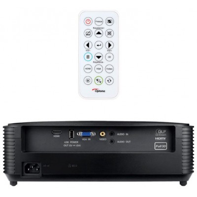 PROYECTOR OPTOMA S336 SVGA 4000L NEGRO HDMI VGA USB FULL 3D en Huesoi