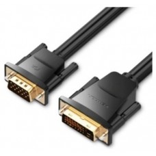 CONVERSOR DVI-D/M A VGA/M 1.5 M NEGRO VENTION (Espera 4 dias) en Huesoi