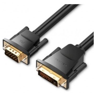 CONVERSOR DVI-D/M A VGA/M 1.5 M NEGRO VENTION (Espera 4 dias) en Huesoi