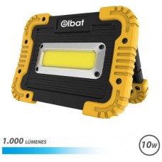 Foco LED ELBAT Recargable 10W 1000LM Luz Fría (Espera 2 dias) en Huesoi