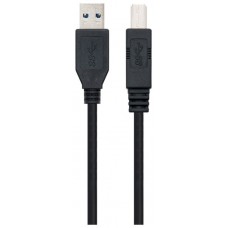 Ewent EW-100203-030-N-P cable USB 3 m USB 3.2 Gen 1 (3.1 Gen 1) USB A Negro (Espera 4 dias) en Huesoi