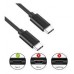 CABLE ALARGADOR USB 2.0 EWENT USB-C MACHO USB-C MACHO 1,8m NEGRO en Huesoi