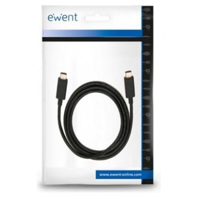 Ewent Cable USB-C Carga Rápida 60W 10Gbps,4K 1m en Huesoi