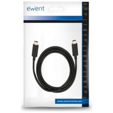 Ewent EC1046 cable USB 1 m USB 3.2 Gen 2 (3.1 Gen 2) USB C Negro (Espera 4 dias) en Huesoi