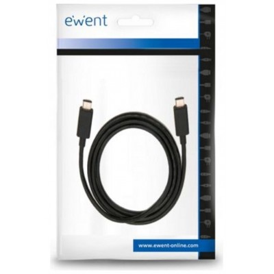 Ewent EC1046 cable USB 1 m USB 3.2 Gen 2 (3.1 Gen 2) USB C Negro (Espera 4 dias) en Huesoi