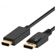Ewent EC1431 adaptador de cable de vídeo 1,8 m DisplayPort HDMI tipo A (Estándar) Negro (Espera 4 dias) en Huesoi