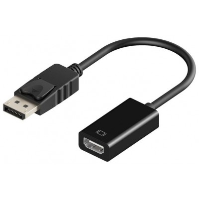 Ewent EC1455 adaptador de cable de vídeo 0,15 m DisplayPort HDMI Negro (Espera 4 dias) en Huesoi