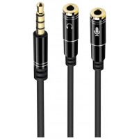 Ewent EC1641 cable de audio 0,3 m 3,5mm 2 x 3.5mm Negro (Espera 4 dias) en Huesoi