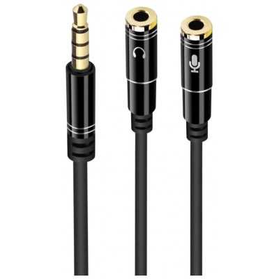 Ewent EC1641 cable de audio 0,3 m 3,5mm 2 x 3.5mm Negro (Espera 4 dias) en Huesoi