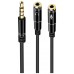 Ewent EC1641 cable de audio 0,3 m 3,5mm 2 x 3.5mm Negro (Espera 4 dias) en Huesoi