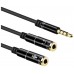 Ewent EC1641 cable de audio 0,3 m 3,5mm 2 x 3.5mm Negro (Espera 4 dias) en Huesoi