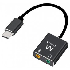 Ewent Cable adaptador de audio USB tipo C/ Jack en Huesoi