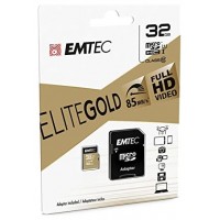 MEMORIA SD MICRO 32GB EMTEC ELITE GOLD 85MB/S SD + en Huesoi
