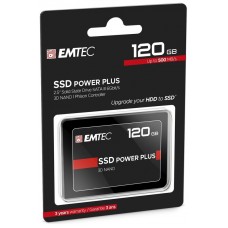 DISCO SSD SATA3 120GB POWER PLUS X150 EMTEC (500MB/s en Huesoi