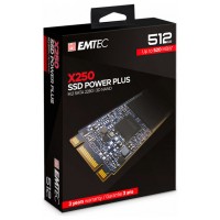 SSD M.2 2280 512GB EMTEC POWER PLUS X250 SATA (500GB) (Espera 4 dias) en Huesoi