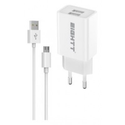 Cargador Smartphone Tablet Micro USB 5V 2.4A en Huesoi