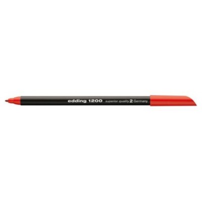 ROTULADOR PUNTA FINA 1200 ROJO EDDING 1200-02 (MIN10) (Espera 4 dias) en Huesoi