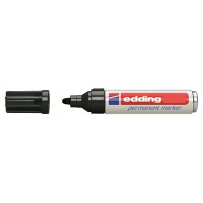MARCADOR PERMANENTE PUNTA REDONDA 3-4MM 550 NEGRO EDDING 550-01 (MIN10) (Espera 4 dias) en Huesoi