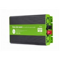 INVERSOR CORRIENTE DC-AC GEMBIRD  COCHE DE ONDA SINUSOIDAL PURA DE 12 V 2000 W en Huesoi