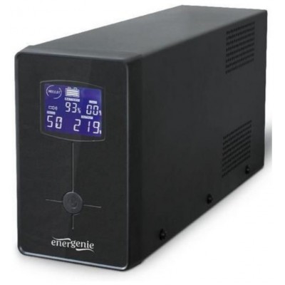 UPS GEMBIRD CON USB Y DISPLAY LCD 850 VA NEGRO en Huesoi