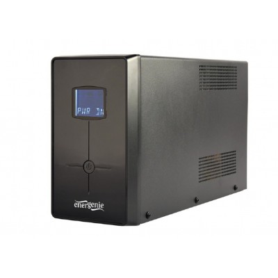 UPS GEMBIRD CON USB Y DISPLAY LCD 2000 VA NEGRO en Huesoi