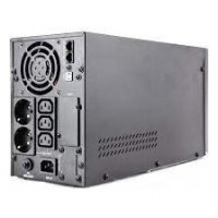 UPS GEMBIRD ONDA SENOIDAL 2000 VA DISPLAY LCD 2 SCHUKO 3 SALI C13 USB NEGRO en Huesoi