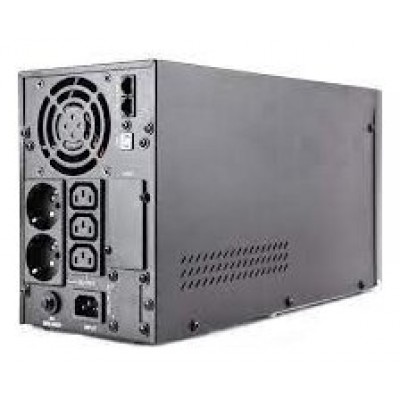UPS GEMBIRD ONDA SENOIDAL 2000 VA DISPLAY LCD 2 SCHUKO 3 SALI C13 USB NEGRO en Huesoi