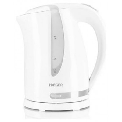 HERVIDOR ELECTRICO WHITENESS 1.7L 2200W BLANCO HAEGER (Espera 4 dias) en Huesoi